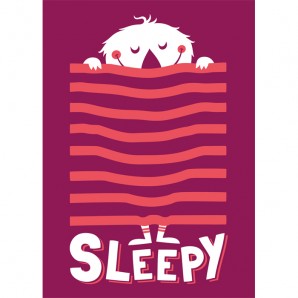 Beautees -kaart Sleepy