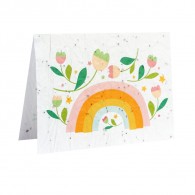 Bloeikaart - Regenboog