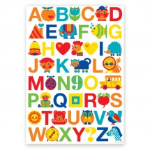 ByGraziela - ABC - Kinderkamer Poster